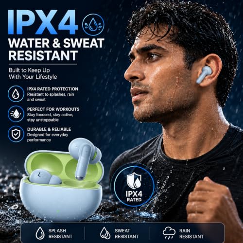 Image of Buds 3 Wireless Earbuds with ENC, 50H Playtime, Bluetooth 5.4 and Low-Latency Gaming