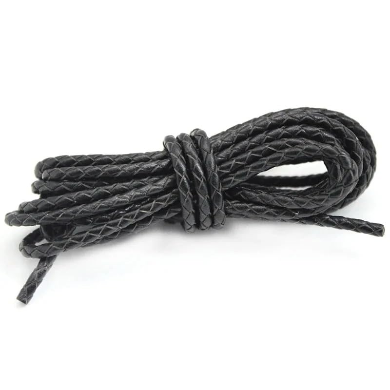 Cordino Per Collana Corde di corda | 1-2m 3-8mm intrecciato retrò for realizzare collane di braccialetti fai-da-te(4mm 2meter)