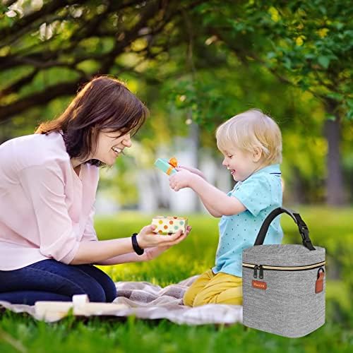 Mancro 6-Bottle Insulated Cooler Bag