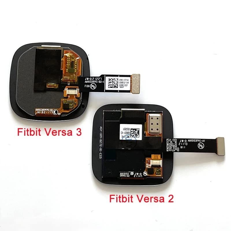 Showgood Écran tactile LCD pour Fitbit Versa 2 3 pour montre Fitbit Versa 4 LCD Sense 2