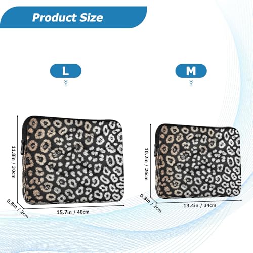 Funda para laptop 15-16 pulgadas estilo Boho Leopard miniatura 7
