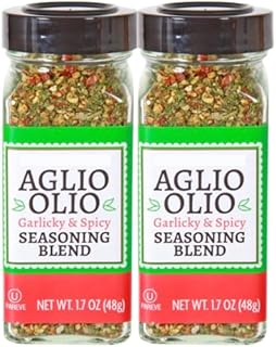 Trader Js seasoning blend (Two 1.7 oz bottles, Aglio Olio)