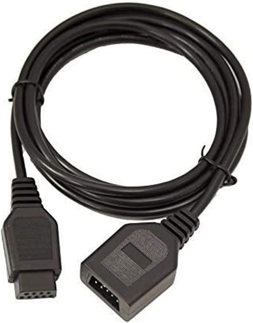 2 Packs 6ft Replacement Extension Cord Cable for Sega Genesis 2/3 Controller Extension Cord
