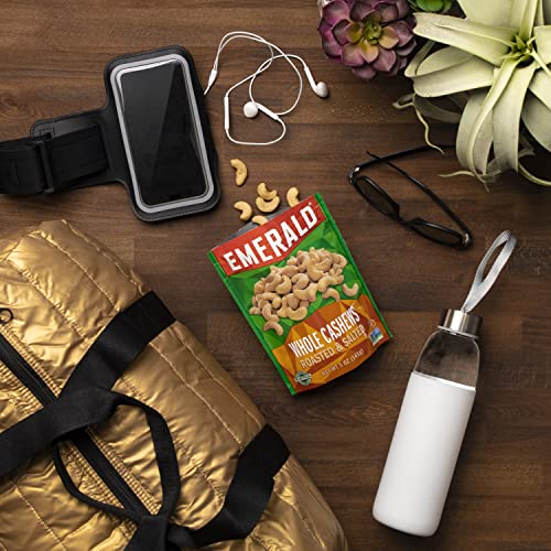 Emerald Nuts, Whole Cashews Roasted & Salted, 5 Oz Resealable Bag #TOP6