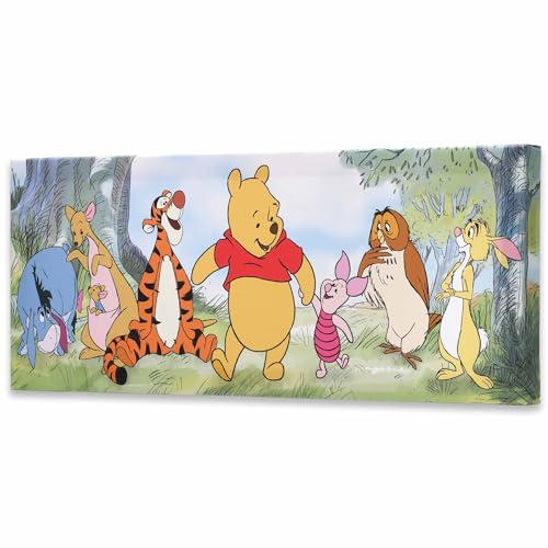 Open Road Brands 90224064 Disney Winnie The Pooh And Friends Gallery Wrapped Canvas Wall Decor thumb #1
