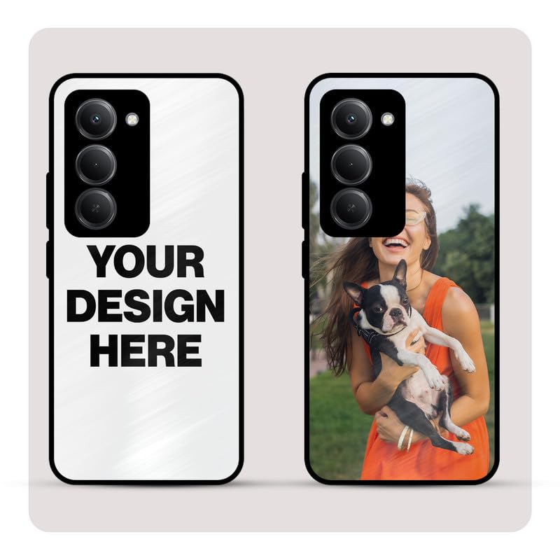 Image of Personalized Back Cover for Redmi 15 5G | Custom Case with Name, Photo or Logo | PrintShield Hybrid with Soft TPU Grip & Scratch Protection
