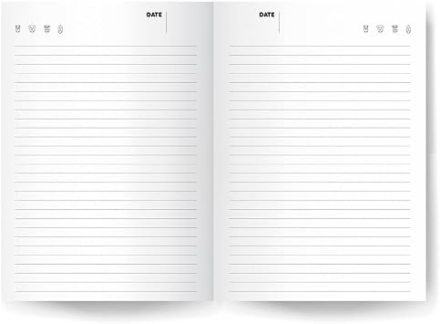 Retronote Cute Animals 4'lü Defter Seti, Panda, Köpek, Civciv, Fil, Düz Çizgili, 64 Sayfa, 14x21cm