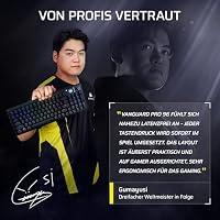 Corsair Vanguard PRO 96 Kabelgebundene Gaming-Tastatur - Schwarz – Ansicht 3