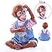 Produktbild Dyujn Babypuppe Affe lebensechte 52 cm 20 Zoll, Reborn Baby AFFE handgemachte neugeborenen Affe Puppe sammeln Kunst Puppe mädchen Jungen Spielzeug für Kind Geschenk (5#)