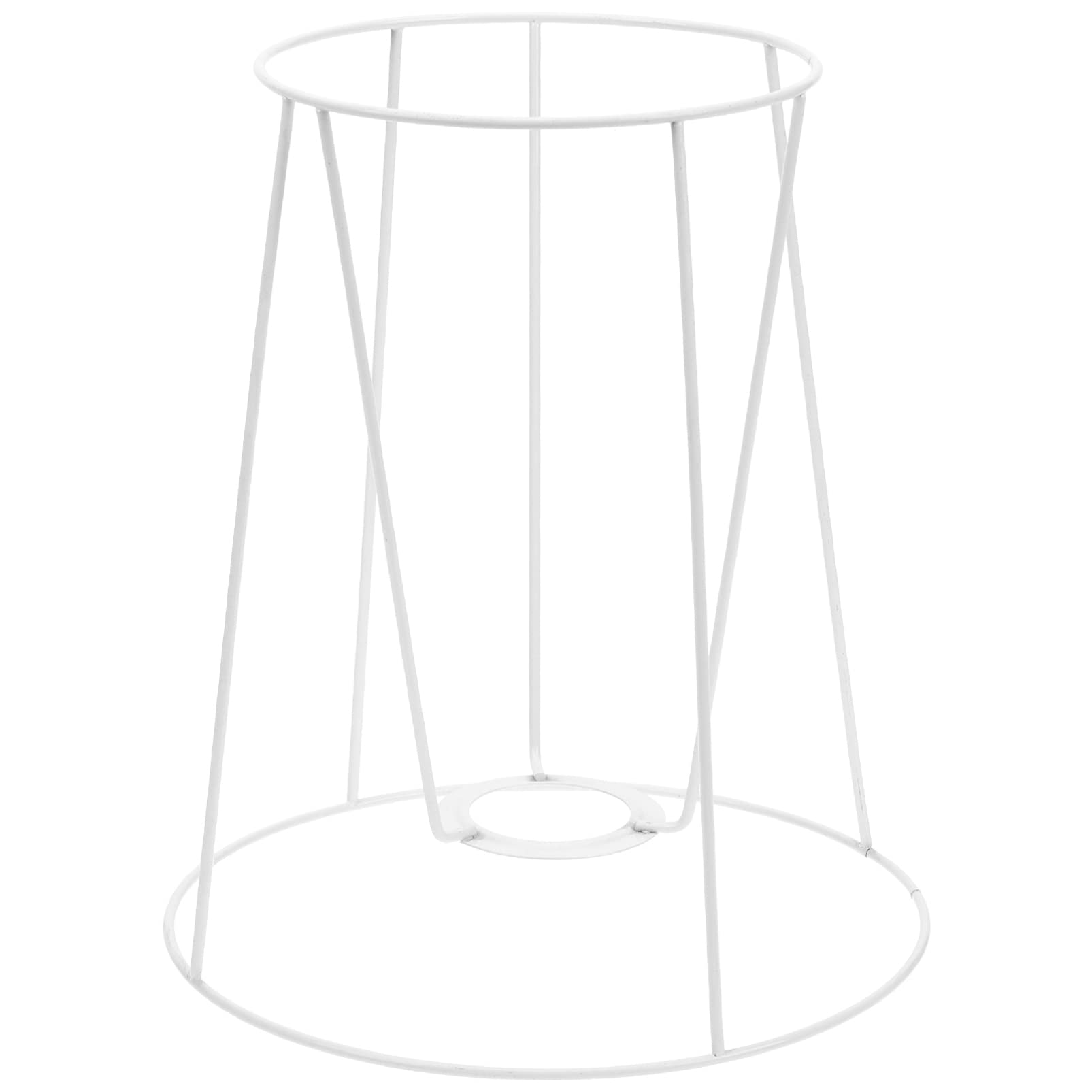 OSALADI Fixture Bulb Wall Table for Lights Harp Frame Metal Replacement Making Shade Floor Parts Supplies Lamp Guard Lampshade E DIY Light Holder Desk Support Rack Wire Cage