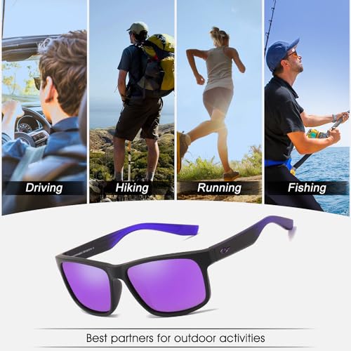 Lunettes de soleil polarisées UV400 tendance sports et cyclisme - 7