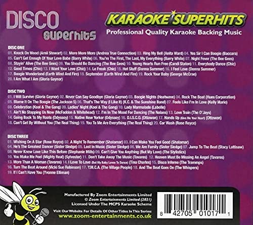 Zoom Karaoke Disco Superhits