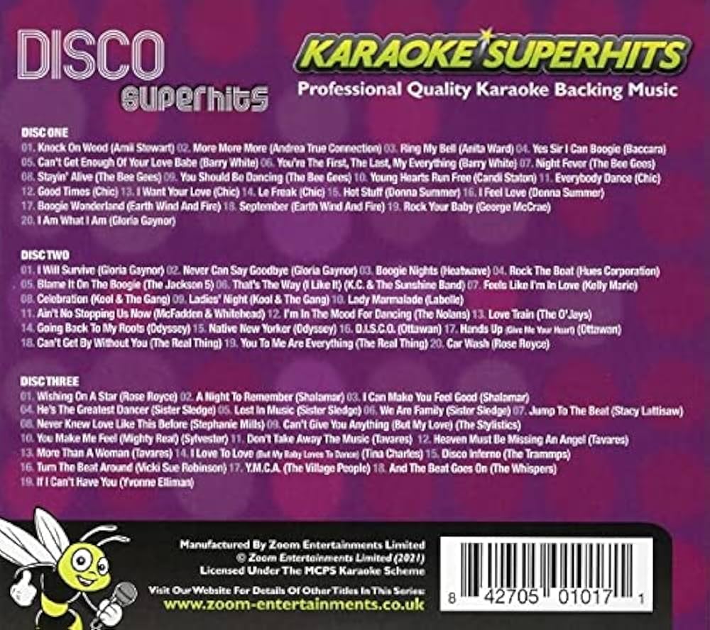 Zoom Karaoke - Zoom Karaoke Disco Superhits - Amazon.com Music