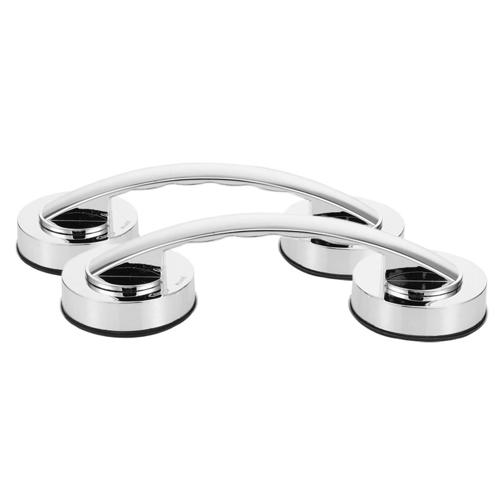 Homoyoyo Barras de Apoyo para Baño Ventosa Autoadhesiva 2piezas, Barra de Agarre sin Taladro de Plástico para Puertas Corredizas y Cocinas, Seguridad para Personas Mayores