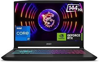 MSI Katana 15, Intel 13th Gen. i7-13620H, 40CM FHD 144Hz Gaming Laptop (16GB/1TB NVMe SSD/Windows 11 Home/NVIDIA GeForce RTX 4050, GDDR6 6GB/Black/2.5Kg) B13VEK-2432IN