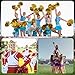 14 Stück Pompons, Pompons Cheerleader, Pompoms Cheerleading, Pom Poms Cheerleading, Cheerleader Pompons, Sportveranstaltungen Tanz Nacht Party Ballspiele Karnevalspartys Verwendet