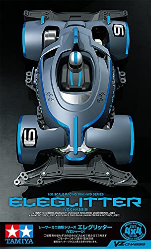  Radiokontrol Tamiya 18100 Mini 4WD Eleglitter Telaio VZ 1/32 Kit Montaggio