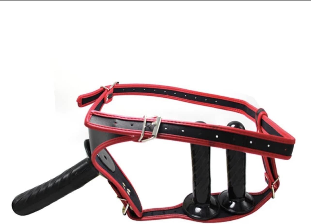 Menage a Trois Double Penetration Harness and Dildo Set