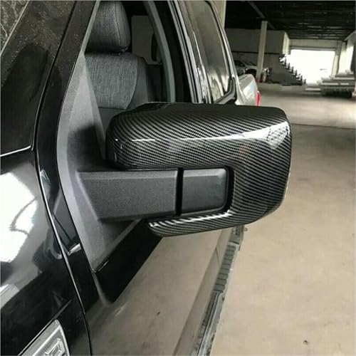 Coques de rétroviseurs F150 2021-2022 look carbone pour un style sportif unique - 6