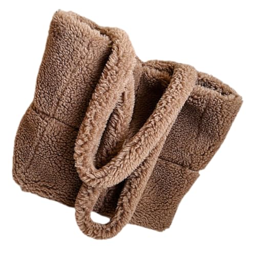 Sac Bandoulière Doux et Grand Cabas Peluche pour le Shopping