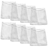 Ziyonix 8 Stück Wurzelschutz-Netzbeutel, Edelstahl Gartenpflanzen-Netzbeutel Wühlmauskorb für...