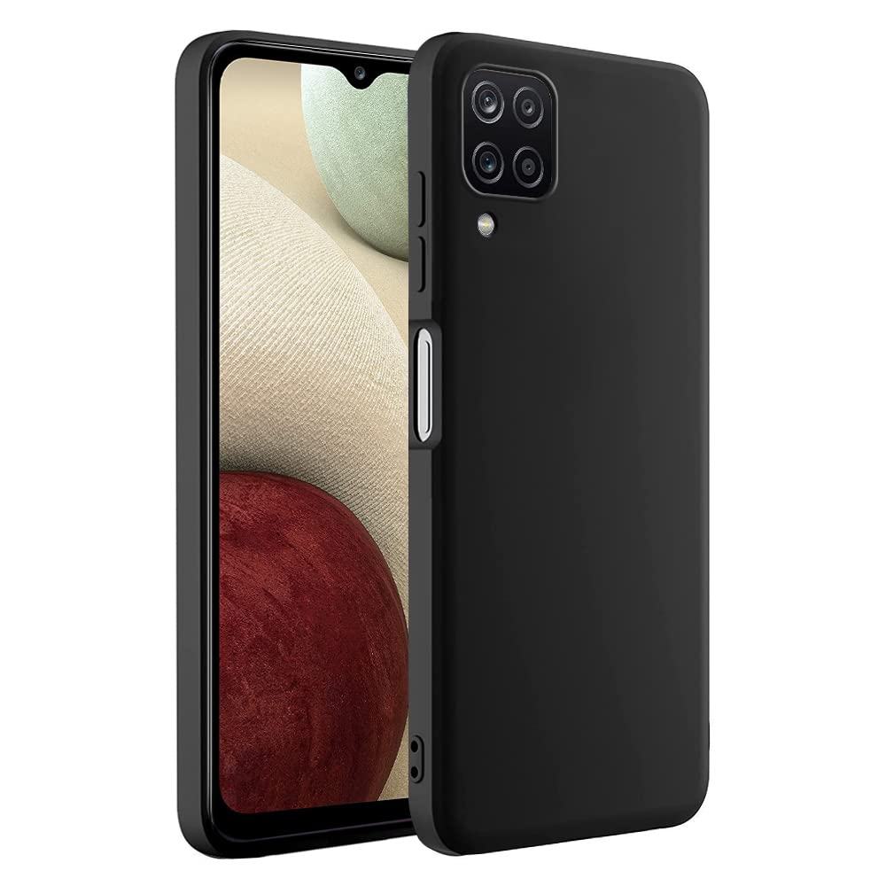 Winble Soft Silicone Back Case For Samsung Galaxy A12 / M12 / F12 Back Case Cover Camera Protection Protective Back Cover Designed For Samsung Galaxy A12 / M12 / F12 (Red) (B09ZT8MRG8) Amazon Price History, Amazon Price Tracker