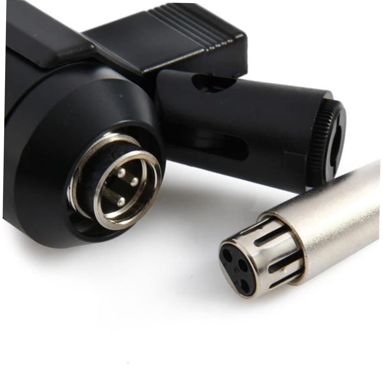TOYANDONA Ftl USB Kondensator Mikrofon Mit Integriertem Reverb-chip Verstellbarem Ständer Surround-Sound Für Heimstudio Und Schwarz