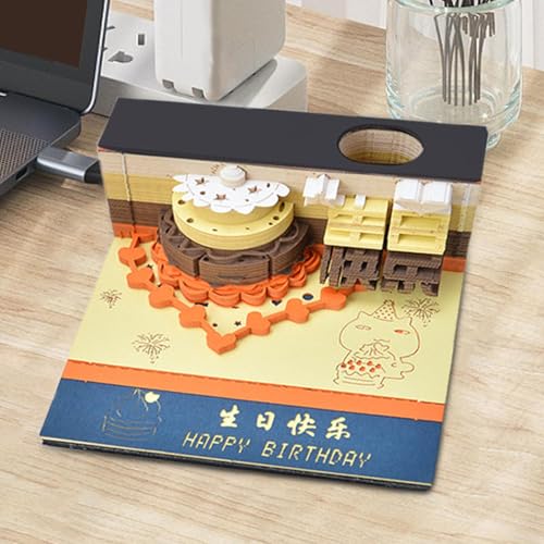 Calendrier 3D agenda classique pour organisation maison