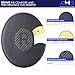 AHG Accessory House Global Replacement SoundLink OE Ear Pads Cushions. Compatible with Bose SoundLink on Ear Headphones, On Ear Wireless, on-Ear 2 (OE2) and SoundTrue OE Headphones (Triple Black)