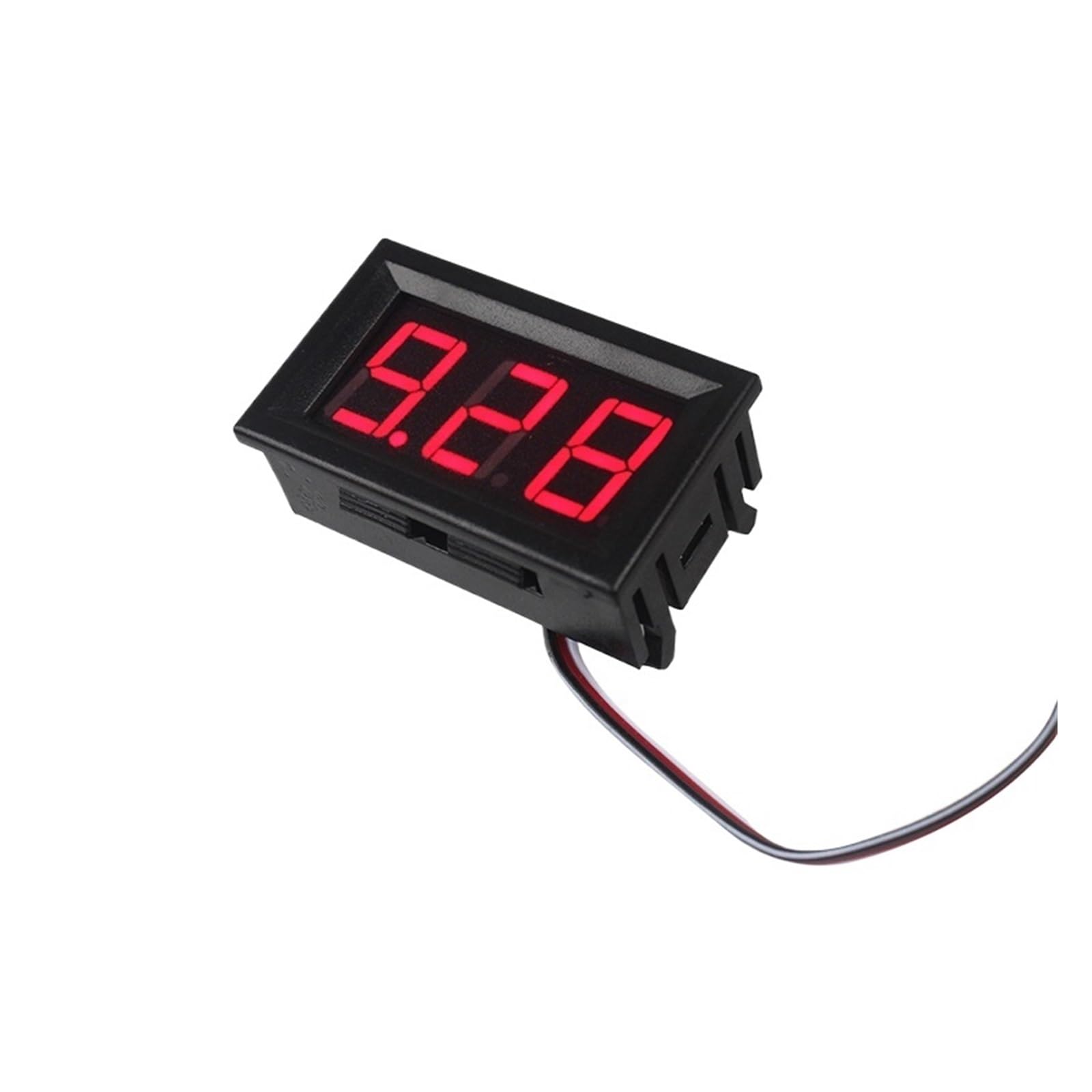 Voltmètre affichage LED rouge haute précision pour panneau DC - 5