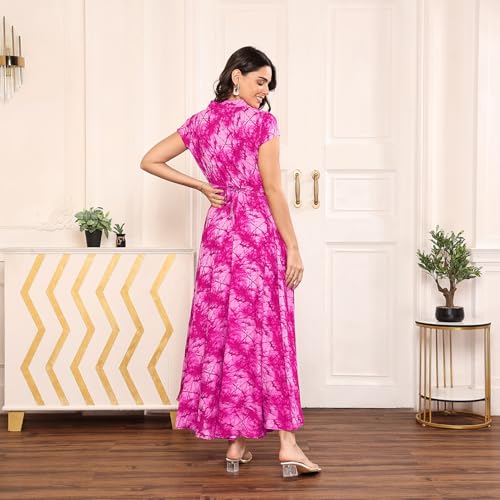 Image of MomToBe Women's Fit and Flare long Dress