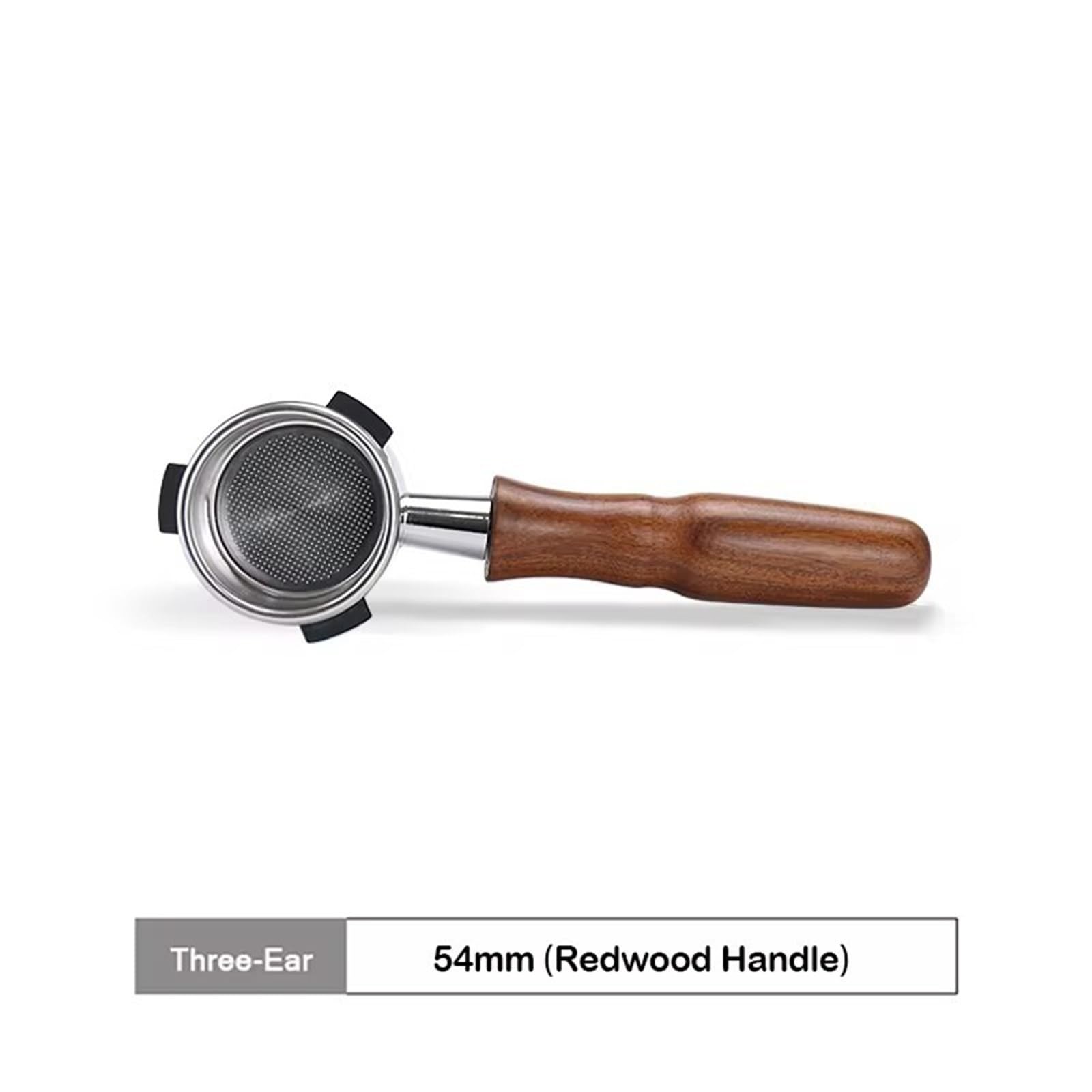 Portafiltro Senza Fondo Per Caffè Da 54 Mm, Compatibile Con Breville, Cestello Filtro Di Ricambio 870 878 880 Strumenti Barista Nudi Accessori Per Caffè Espresso(54mm rosewood-B)