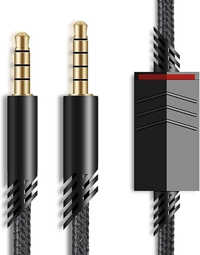 Cable de repuesto para cable de silencio en línea Astro A40, función de silencio, cable auxiliar para juegos compatible con auriculares Astro A40