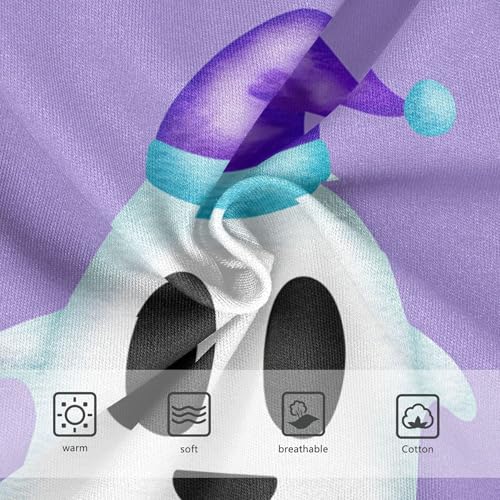 Toddler Girls Underwear 2t Cotton Cute Panties Girl Animals Kids Undies Briefs Cute Halloween Ghosts Purple3