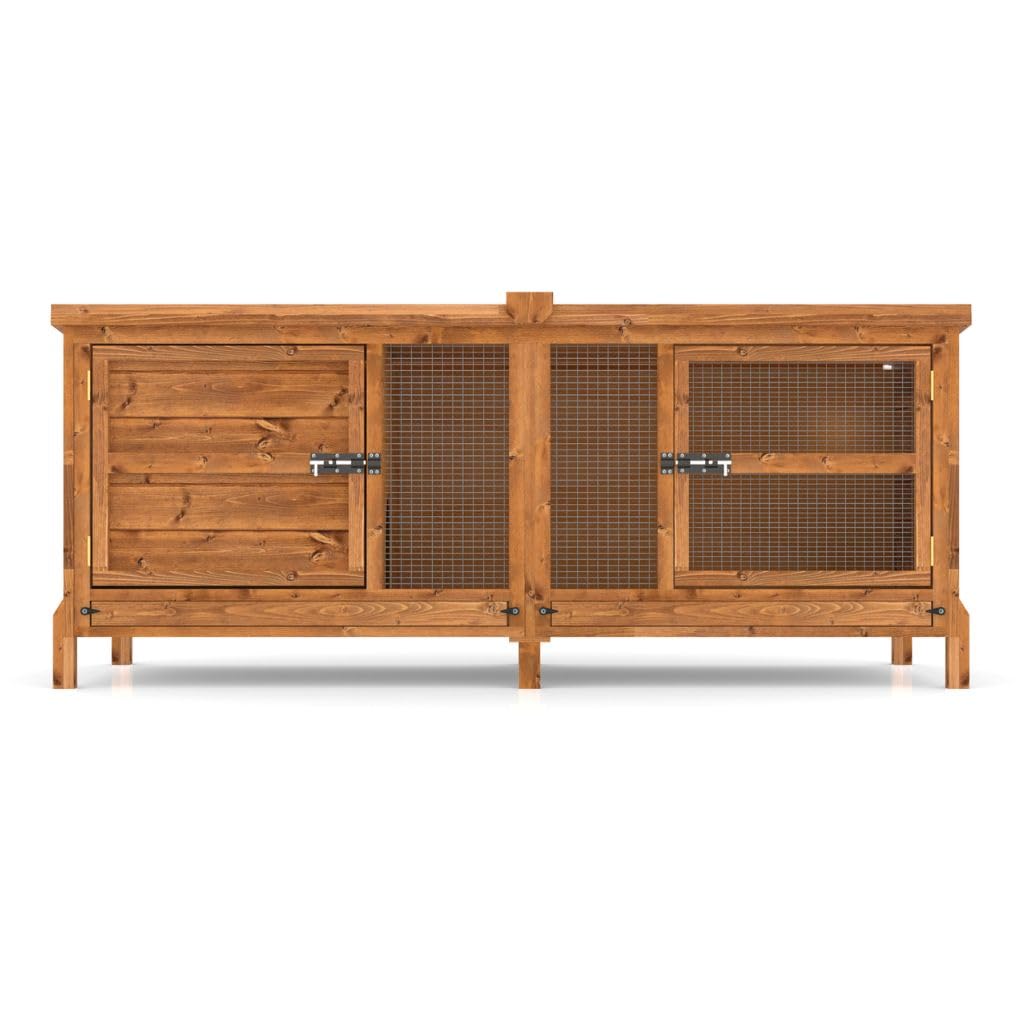 The Hutch Company 6ft Chartwell Hutch (Single Tier)