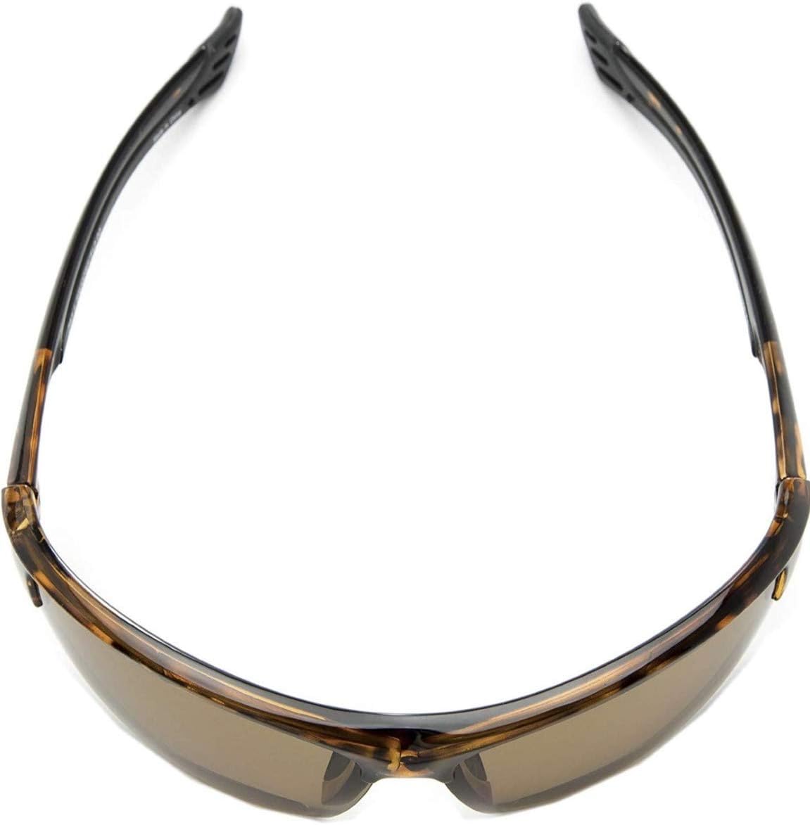The Foster Bifocal Sun Reader Sport and Wrap Around Reading Sunglasses, Unisex Half Frame Readers