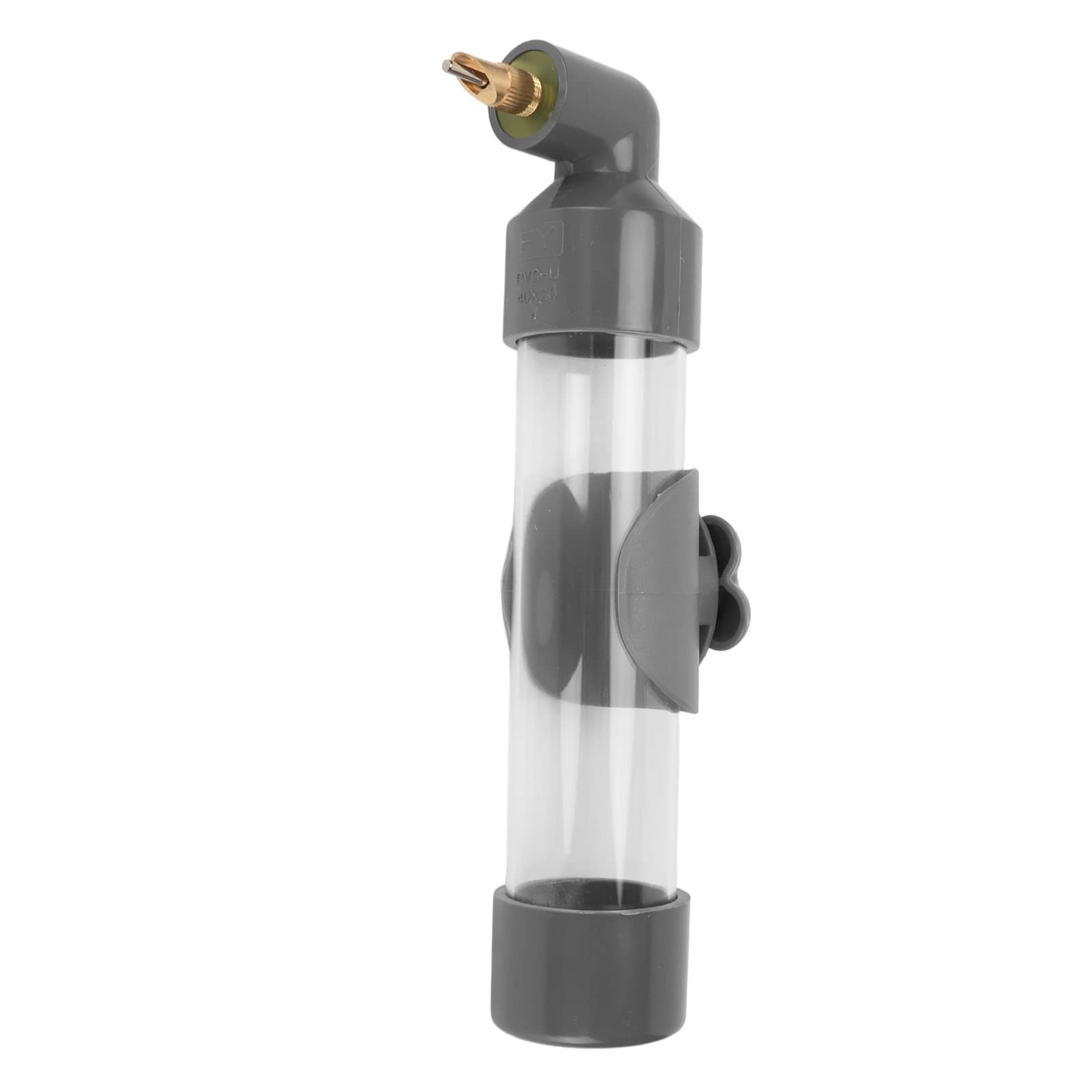 Asixxsix Bebedero para Pájaros, Alimentador de Agua Acrílico para Pájaros, Dispositivo Automático para Beber Loros, Botella de Agua para Beber con Boquilla para Periquitos, Cacatúas, Conure (Gris)