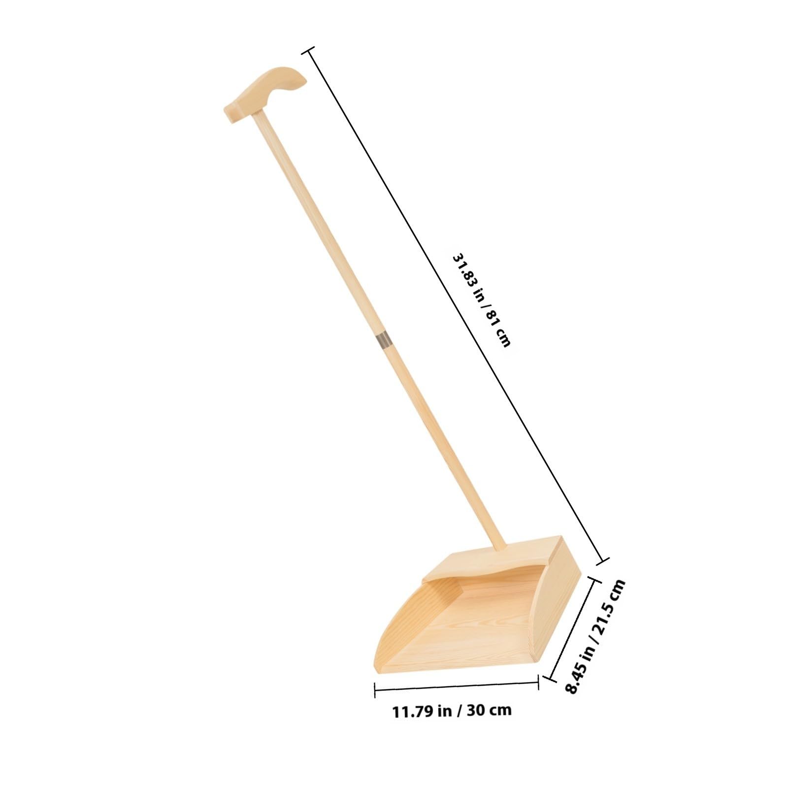 Kit de Cepillo Barrer Exterior Escoba de Mango Largo y Recogedor para Limpieza del Hogar, Herramienta de Limpieza de Pisos Cerdas Suaves y Mango Ergonómico