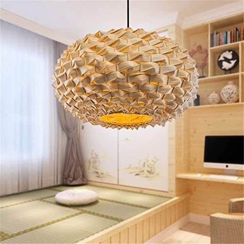 Lustre bambou rétro pour corriger un éclairage froid - 4