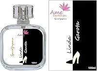 Perfume Feminino Linda Garota Amei Cosméticos 100ml Fragrância Floral Oriental de Alta Fixação e Luxo