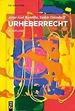 Urheberrecht (De Gruyter Studium)