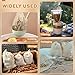 20 Pcs Muslin Bags with Drawstring, Reusable Tea Bags, Spice Bags for Cooking Soup/Herb/Loose Leaf Tea, Natural Cotton Small Cheese Cloth Bag for Straining, Sachet Bags Empty, 4 X 3 Inches