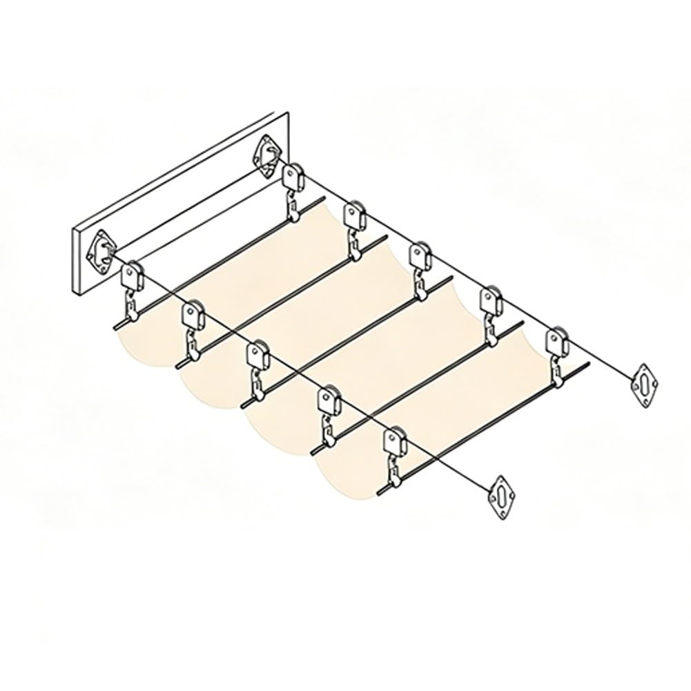 Voile d'ombrage rétractable extérieur polyester pergola coulissement câble