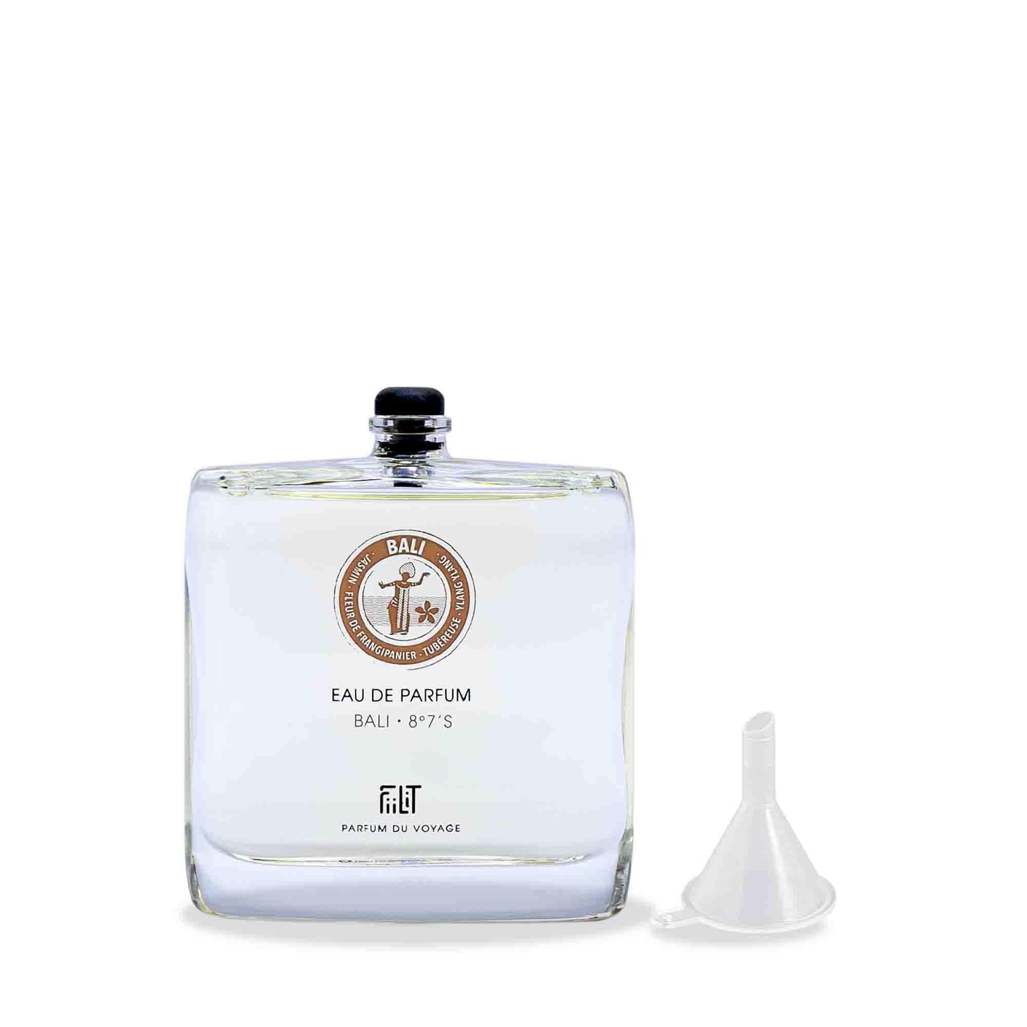 SURYA BALI naturalna woda perfumowana 100 ml - FiiLiT Perfumy podróżne - Mieszane - Dla kobiet i mężczyzn - Kwiat Frangikoszyka Ylang Tubeuse - Kwiatowy orientalny
