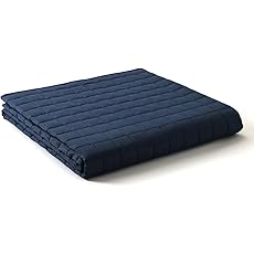 YnM Kids Weighted Blanket — Heavy 100 Percent Oeko-Tex Certified Cotton Material with Premium Glass Beads (Penguin, 41''x60'' 7lbs), Suit for One Person(~60lb) Use on Twin Bed