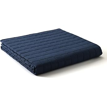 YnM Kids Weighted Blanket — Heavy 100 Percent Oeko-Tex Certified Cotton Material with Premium Glass Beads (Penguin, 41''x60'' 7lbs), Suit for One Person(~60lb) Use on Twin Bed