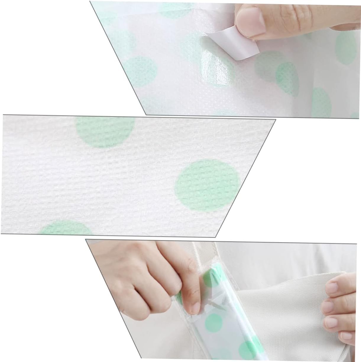 Dispoable Toilet Seat Cover Set 14pcs Travel Potty Covers Blue Waterproof Non-woven Gentle on Skin Packaged Individually