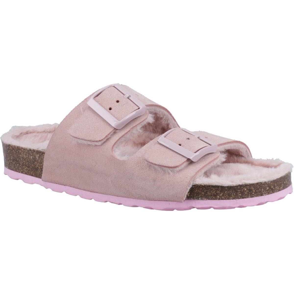 Hush Puppies Women's Light Pink 'Jessie' Classic Slippers In Size 8