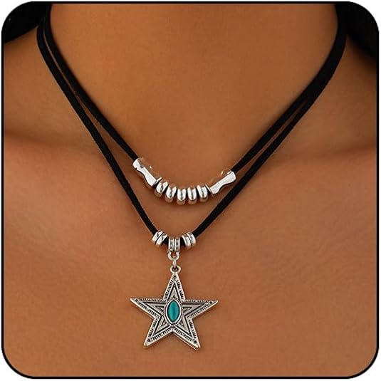 Amazon.com: ONBRIG Boho Necklaces for Women Western Jewelry