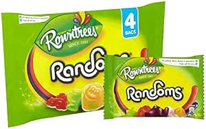 Rowntrees Randoms Multipack 4 x 50g : Amazon.co.uk: Grocery